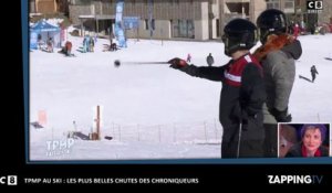 TPMP au ski : Enora Malagré, Isabelle Morini-Bosc, Benjamin Castaldi, les plus belles chutes des chroniqueurs !
