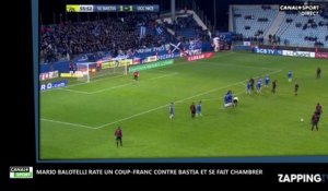Mario Balotelli accuse les supporters corses de racisme lors de Bastia-Nice (Vidéo)