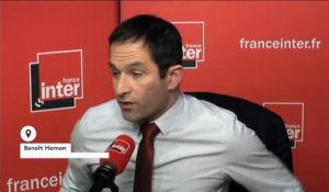 Primaire de la gauche : Benoît Hamon qualifie les piques de Manuel Valls de "vieille politique"