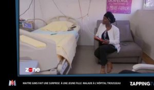 Zone Interdite : Maître Gims fait un beau cadeau à une enfant malade de l'hôpital Trousseau (Vidéo)