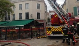 Verdun : Incendie au restaurant L'Inconnu sur le quai de...