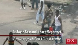 Côte d'Ivoire : notre envoyé spécial sous le feu