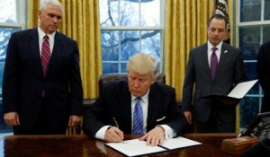 Donald Trump retire les Etats-Unis du traité de libre-échange transpacifique