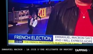 Emmanuel Macron : la danse endiablée d'une militante "En Marche!" fait le buzz (Vidéo)