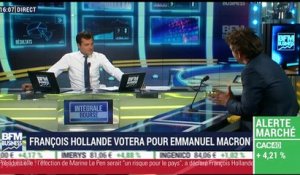 L'actu macro-éco: L'euro s'est fortement apprécié face au dollar et au yen après la qualification d'Emmanuel Macron - 24/04