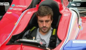 Fernando Alonso se prépare avant les 500 miles d’Indianapolis