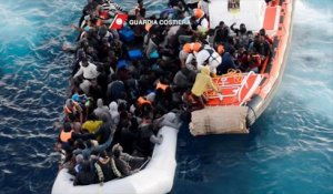 Italie : 1104 migrants sauvés de la noyade en Méditerranée