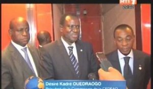 Le Président de la république a accordé des audiences à Kadré Ouedraogo et à Jhon Mahama Dramani