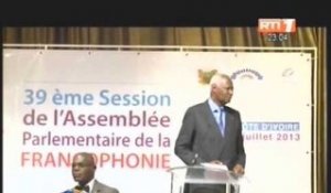 Ouattara ouvre les travaux de la 39eme session de l'assemblée parlementaire francophone