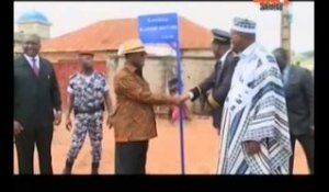 En visite d'Etat dans la région du Tonkpi, le Président Ouattara accueilli dans la ferveur