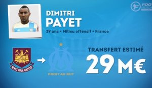 Officiel : Dimitri Payet retourne à l'OM !