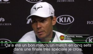 Open d’Australie - Nadal : "Il m'a manqué les jambes"
