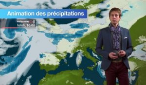 Prévisions météo pour la journée du lundi 30 janvier