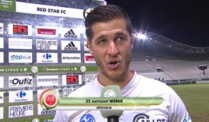 Ligue 2 - Réactions Anthony Weber