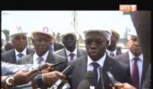 Les ministres ivoirien et burkinabè ont effectué une visite de la centrale thermique d'Azito