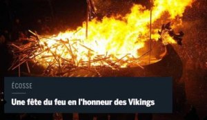 Écosse : un spectaculaire festival costumé en l’honneur des Vikings