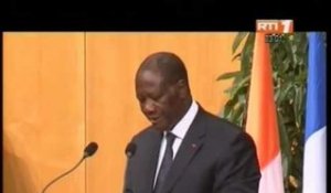 Le Président Ouattara a ouvert le Colloque sur le 40ème anniversaire de la zone franc