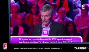 Olivier Minne bientôt de retour sur France 2 ? Nagui confirme  (vidéo)