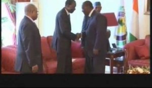 Le Président de la republique a reçu une délégation des médiateurs des pays de l'UEMOA
