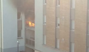 Incendie et explosion dans un appartement à Toulouse