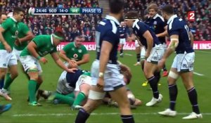 Keith Earls permet à l'Irlande de revenir après deux essais encaissés !