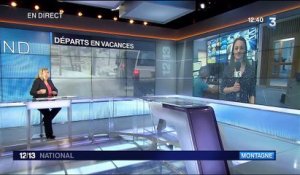 Départ en vacances : trafic dense sur les routes qui mènent aux stations de ski en Savoie