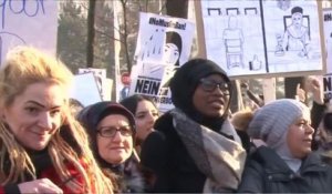 Austria : veil ban protest
