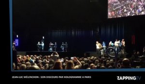 Jean-Luc Mélenchon : son discours par hologramme à Paris (vidéo)