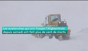 Afghanistan : des avalanches font plus de 100 morts