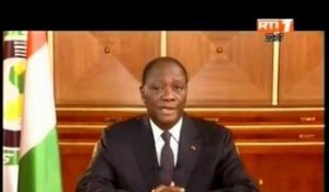 52E anniversaire de l'indépendance: Le message à la nation du Président Alassane Ouattara