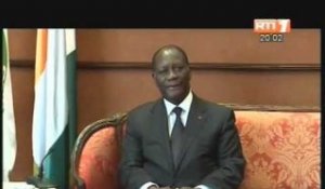 Le Président Ouattara a regagné Abidjan après avoir assisté à la 2ème réunion du G8 de l'UA