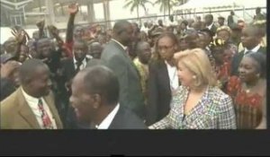Le Chef de l'Etat SEM A.Ouattara a regagné Abidjan après ses visites en France et en Ethiopie