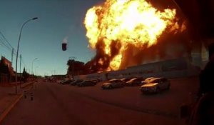 Enorme explosion dans une usine de Paterna en Espagne