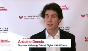 Antoine Denoix (AXA) : "L'assureur apporte de la confiance"