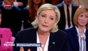 Marine Le Pen : "La naturalisation par le mariage est automatique"