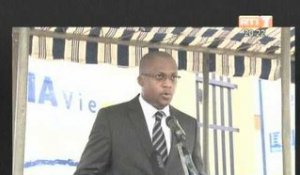 Inauguration de l'agence BIAO de Daoukro par le président Henry Konan Bédié