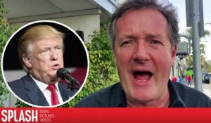 Piers Morgan veut qu'on arrête de paniquer pour les actions de Donald Trump