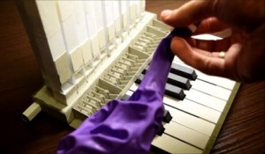 Un orgue entièrement fait de papier et carton !