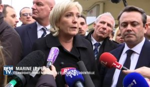 Marine Le Pen affirme qu'il "y a un lien" entre terrorisme et flux de migrants