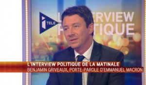Benjamin Griveaux, porte-parole d'Emmanuel Macron