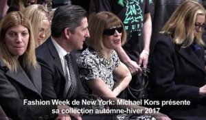 New York: Michael Kors présente sa collection automne-hiver 2017
