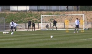 A l'entraînement avec... Dimitri Payet !