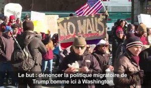 Washington: Manifestation pour la «Journée sans immigrés»