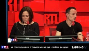 Olivier Minne pousse un coup de gueule contre le ‘’media-bashing’’ (Vidéo)