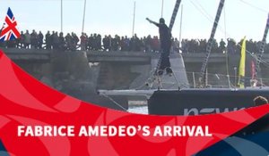 D103 : Fabrice Amedeo's arrival / Vendée Globe