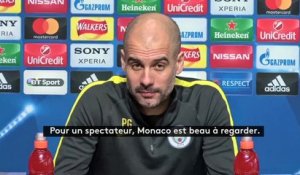 Ligue des champions : Guardiola est "vraiment impressionné par Monaco"