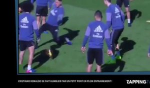 Cristiano Ronaldo se fait humilier par un coéquipier à l’entraînement (Vidéo)