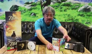 Zelda Breath of the Wild Édition Limitée : Unboxing par Eiji Aonuma