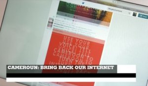 "Bring back our Internet" : le hashtag de ralliement des Camerounais