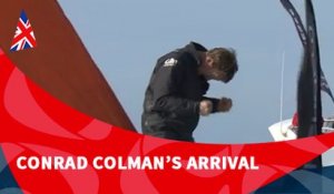 D110 : Conrad Colman's arrival / Vendée Globe